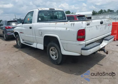 1997 Dodge Ram 1500 Lt из США, поврежденный, VIN 1B7HF16Z0VS121720